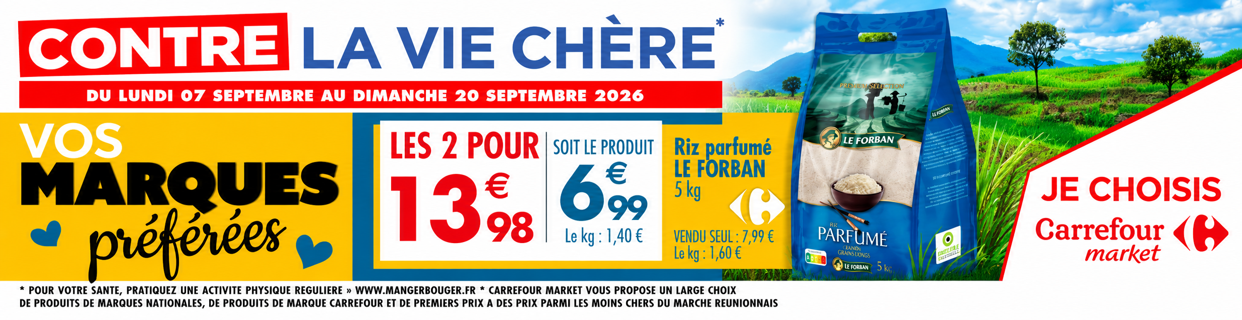 Catalogue Vos marques préférées : découvrez les promotions du 7 au 20 septembre 2026